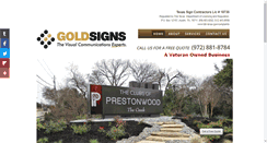 Desktop Screenshot of gold-signs.com